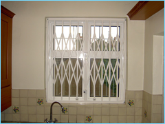 Security Grilles Closed